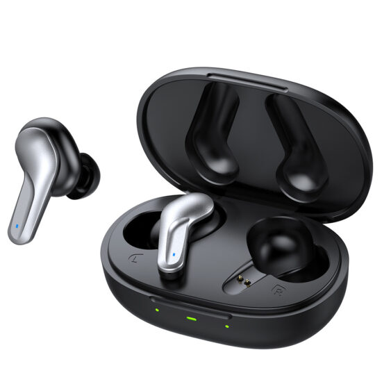 Dual stereo Bluetooth earbuds with noise cancelling