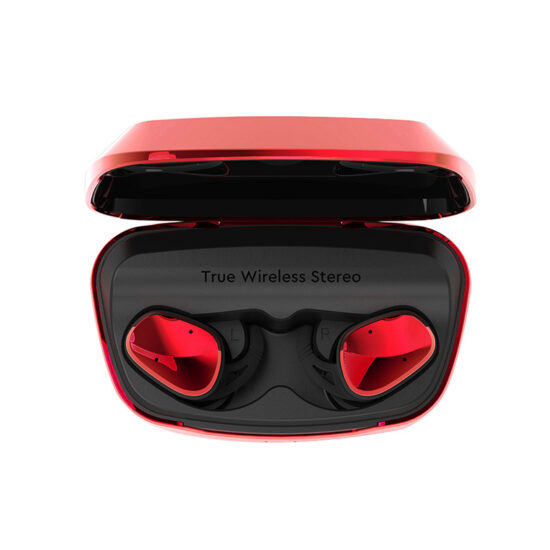 Wireless in-ear running sports earbuds with secure fit