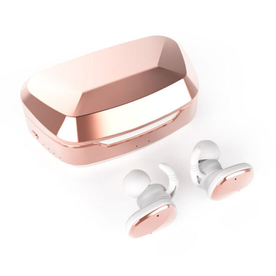 Wireless in-ear running sports earbuds with secure fit