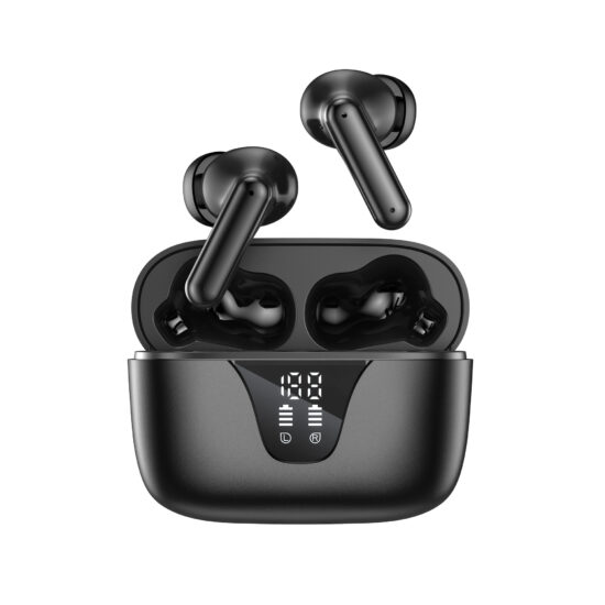 Sports wireless earphones with lossless sound and noise cancellation