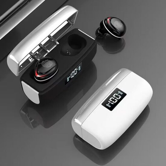 Sports wireless earphones with lossless sound and noise cancellation