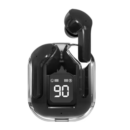 Waterproof wireless earbuds with charging case for sports and gaming