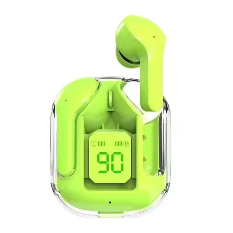 Waterproof wireless earbuds with charging case for sports and gaming