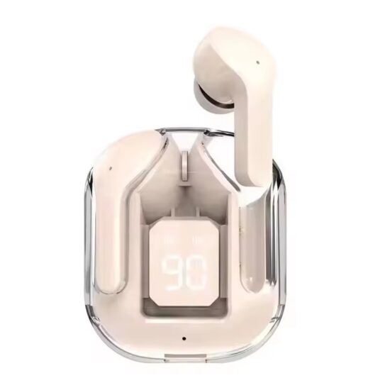 Waterproof wireless earbuds with charging case for sports and gaming
